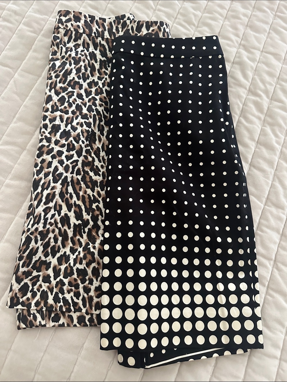 Pair of 2 vintage J. Crew pencil skirts